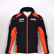 2025MOTO GP Racing Jersey Motorcycle Riding aprilia Fleet Edition Pull Chain Windproof Waterproof Of