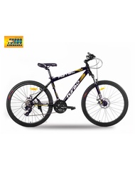 จักรยานเสือภูเขา MTB TURBO BICYCLE รุ่น 26" AZTEC SHIMANO 21 สปีด (จัดส่งเป็นกล่อง ประกอบแล้ว 85%)