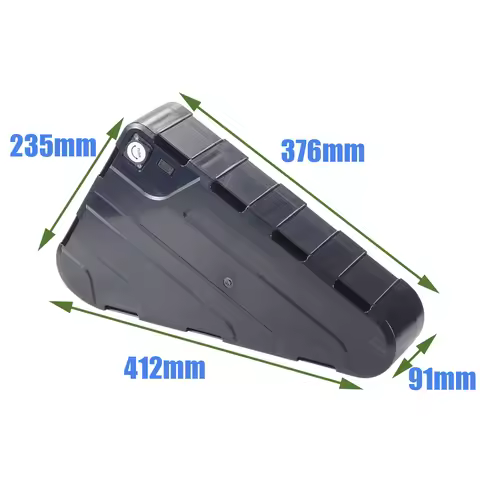 60V 72V 3000W Triangle Electric Bicycle Battery 48v 52v Ebike 30Ah 25Ah 20Ah 1000W 2000W 21700 Lithi