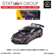 The 551531 LIBERTY WALK bmw i8 PURPLE 22 - DIECAST