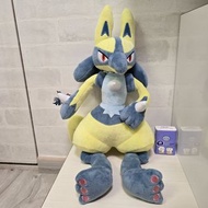 日版 色違版路卡利歐 約52cm 超大公仔 大毛公仔 Pokémon Pokemon Pocket Monster 寵物小精靈 精靈寶可夢 Bandai Namco Banpresto 異色版 黃色 