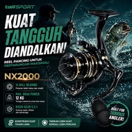 Reel Pancing TaffSPORT Spinning Fishing Reel 5.2:1 - Black
