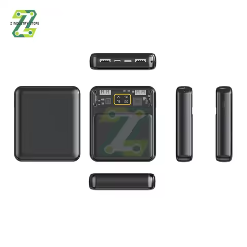 3*18650 Battery Box 10W Fast Charging Battery Pack DIY Shell Electricity Display Dual USB Charging 1