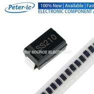 (20-100pcs) SS210 SMA DO-214AC Fast Rectifier SMD Schottky Diode