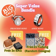 Princess Ring Apex Ring Super Value Bundle can get 3 bags 2 tudungs with one price