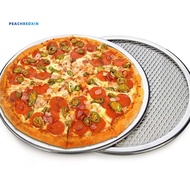 PEK-Aluminium Round Non-stick Mesh Pizza Screen Plate Pan Baking Tray Bakeware Tool