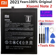 Original Phone Mi Note2 Battery Xiaomi Mi Note 2 BM48 Batteries Bateria for Xiaomi Note2 + Gift Tools +Stickers