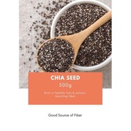 【Ready Stock】 Organic Chia Seed (500g)