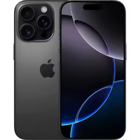 Apple iPhone 16 Pro Max A3084 (Fully Unlocked) 256GB Black Titanium - Refurbished Acceptable Conditi