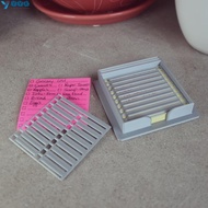 YVE Sticky Note Template, Sticky Note Organizer Note Box Sticky Note Holder, Dispenser Sticky Note S