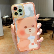 Soft Case Compatible for Samsung Galaxy A05 A05S A03 A04 A02S A03S A04S A04E A50 A50S A30S A10 A11/M11 A12/M12 A20 A30 High Quality Cartoon Pig Cute Clear Beautiful Phone Case Silicon Protective Cover