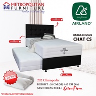 Airland Spring bed 202 Chiropedic Full Set 2in1 Kasur Springbed sorong