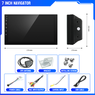 Android Car Player Head Unit ANDROID Double 7 Inch GPS BLUETOOTH MIRRORLINK YOUTUBE