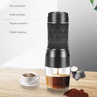 Espresso Coffee Maker Hand Press Capsule Ground Coffee Brewer Portable Coffee Machine Fit Coffee Pow