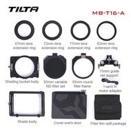 เอียง MB-T16-B ภาพลวงตากล่องเคลือบมอเตอร์ VND ชุดฟิลเตอร์4x5.65กรอบตัวกรอง DSLR Mirrorless อุปกรณ์กล