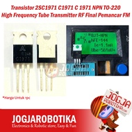 Transistor 2SC1971 C1971 C 1971 NPN TO-220 High Frequency Tube Transmitter RF Final FM Transmitter