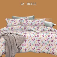 Microfiber Bedsheet Set with Pillow Case | Blanket | Twin | Full | Queen | REESE 22 | Modern Linen