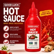 GOOD LUCK Mushroom Chili Sauce | Sos Cili Cendawan | Mild Spicy | Ready to Eat | Perfect for Pizza, 