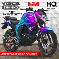 Byson Fi Full Body Decal - Byson New Full Body Motorcycle Sticker - Yamaha Byson Fi Decal - Byson Fi
