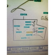 Guangyang GP 125 VCS Version Right Bracket Mirror Holder Left GP125