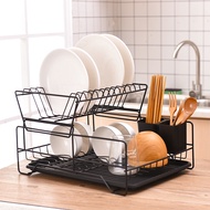 Nordic Kitchen Drying Dish Rack Minimalist Organizer Space Saver kitchen shelving dry Storage