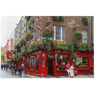 Dublin Ireland Temple Bar Irish Capital Jigsaw Puzzle 1000 Pieces Puzzles for Adults DIY Gifts