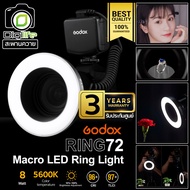 Godox LED Ring72 Macro Ring Light 8W 5600K ไฟถ่ายสินค้า ไฟมาโคร - รับประกันศูนย์ Godox Thailand 3ปี