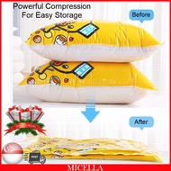 💖B.DUCK💖 Premium Vacuum Storage Bags Vacuum Compression Bag Travel Compressor Pump