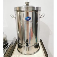 Tong Air Kenduri Cooler Bekas Balang Air 11L 18L 28L【TOFFI】Stainless Steel Water Dispenser Water Jug
