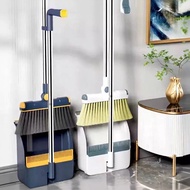 Foldable Broom Dustpan Set For Home Household Floor Cleaning Set Rotating Broom With Dustpan