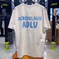 Adlv basic Logo T-Shirt, unisex T-Shirt, Cool cotton, Wide form,