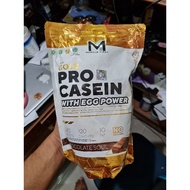 M1 Muscle First pro Gold Pro Casein 2 Lbs With egg power BPOM - Chocolate Protein Powder