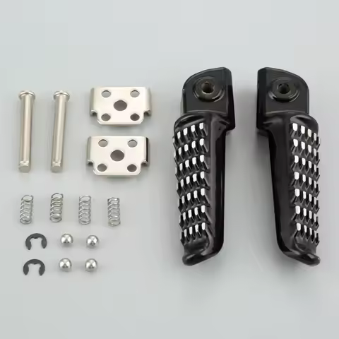 1 Pair Motorcycle Rear Pedal Footrest Foot Pegs Fits for Kawasaki Ninja ZX-6R ZX-9R ZX10R ZX12R ZX63