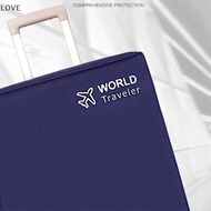 [JJCW] Waterproof Suitcase Protector Luggage Cover Baggage Dust Case Cover Suitcase Case Travel Orga