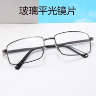 Goggles Anti-Splash Wind Sand Impact Flat Glass Lens Cycling Labor Protection White Non-degree Glass