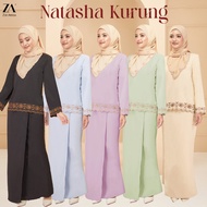 Natasha Kurung baju kurung kedah Sulam kurung klasik style aesthetic elegant terbaru 2024 plain