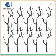 ☕ 10Pcs Coffee Artificial Antler Branches Soft Rubber Decorative Twigs for Home Table and Vase Decor