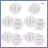 10 Pcs Shelf Shelves Closet Shoe Organizer Grid Cube Fixed Clip 3.50X3.50X3.50CM White laird