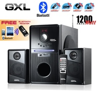 GXL GL3300TUS Multimedia Speaker System with USB/SD/FM Tuner/Remote Control/BT
