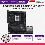 [ Dynacore Bundle ] ASUS ROG STRIX B850-F GAMING NEO WIFI7 AMD RYZEN 7 7700 Processor/CPU