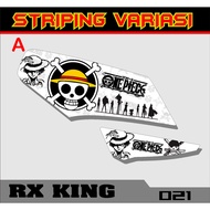 striping rx king - stiker variasi list motor rx king racing-rx king 21 - putih