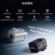 NEW Godox iT30 Pro C/N/S/F/O Flash Mini Camera Flash 2.4G 2.8" Touchscreen TTL Portable Pocket Flash
