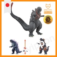 Godzilla Movie Monster Series - Burning Godzilla, Millennium Godzilla, Godzilla 2016