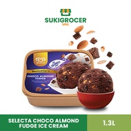 Selecta Choco Almond Fudge Ice Cream 1.3L