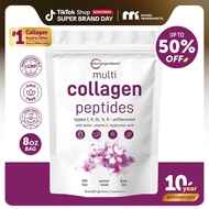 Trace Ingredients Multi-Collagen Peptide Powder, 8 Ounces