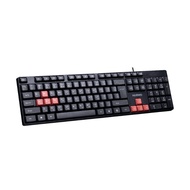 NUBWO USB KEYBOARD NK48 BLACK/RED - A0163434