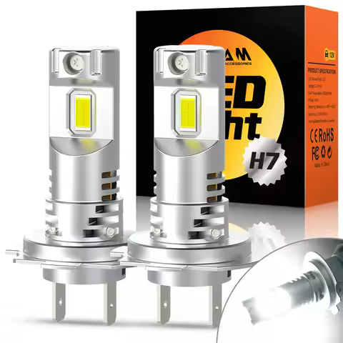 2X Canbus H7 LED Bulbs 12V 55w Auto Headlamp For Kia Ceed Rio K5 Hyundai Santa fe Ioniq Kona Tuscon 