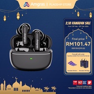 Amgras Eternity III Ultra ANC Noise Reduction Wireless Earphone Bluetooth Low latency Earbud Gaming 