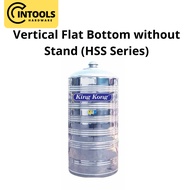 PRE-ORDER KING KONG SUS304 Stainless Steel Water Tank Vertical Flat Bottom without Stand HS25 HS50 H