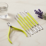 7,  Set 7 Pcs Pemotong Kuku & Pengikis Kulit Mati Keluli Tahan Karat